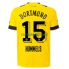 Maillot de Supporter BVB Borussia Dortmund Hummels 15 Domicile 2022-23 Pour Homme